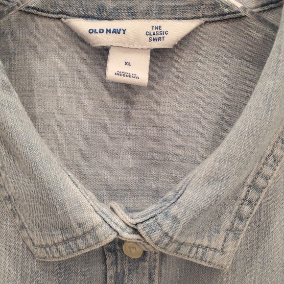 Old Navy XL Chambray - Picture 7 of 10